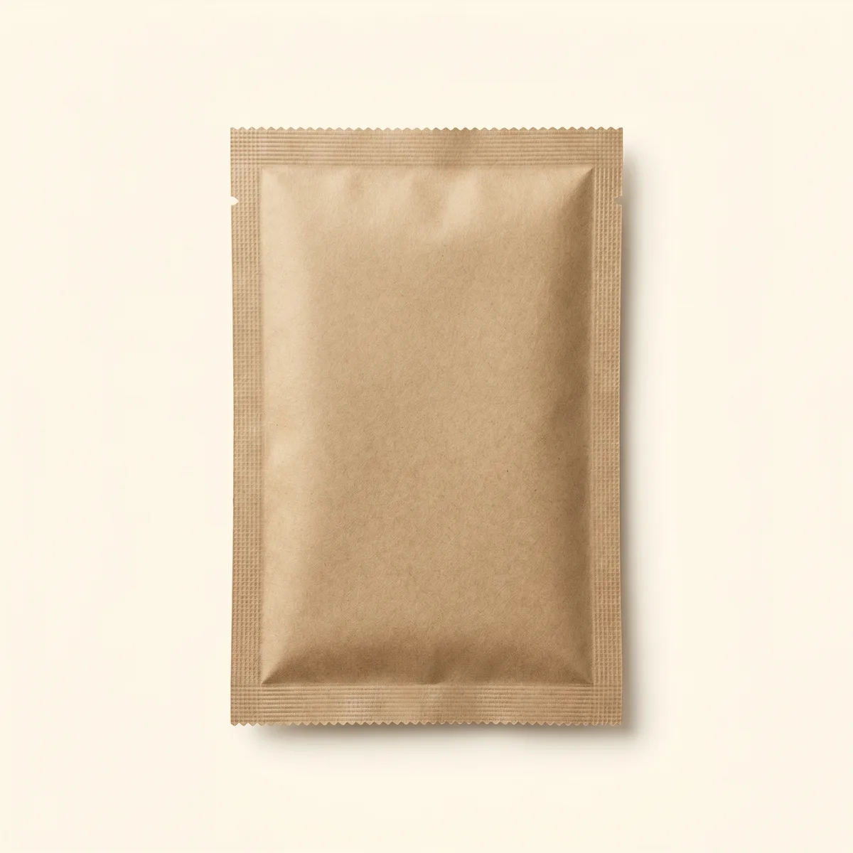 Kraft sachet 25 g with a label — a spice under its own brand